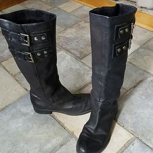 Nine West leather boots